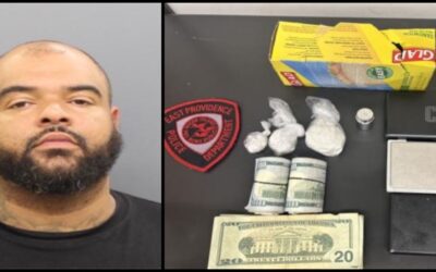 Hombre East Providence arrestado con cargos de drogas.