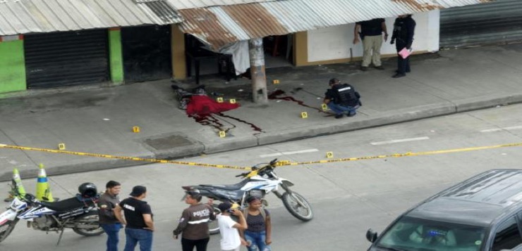 Mueren cinco personas en nuevo ataque armado en Ecuador