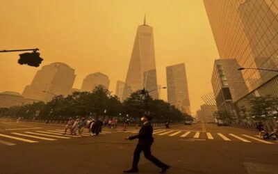 El humo que cubre EEUU y Canadá podría durar días mientras los incendios no remiten