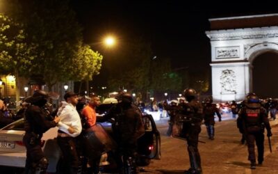 45.000 policías desplazados en Francia en 5ta noche de disturbios