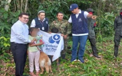 ELN entregó a la Defensoría del Pueblo a la sargento y sus dos hijos menores secuestrados