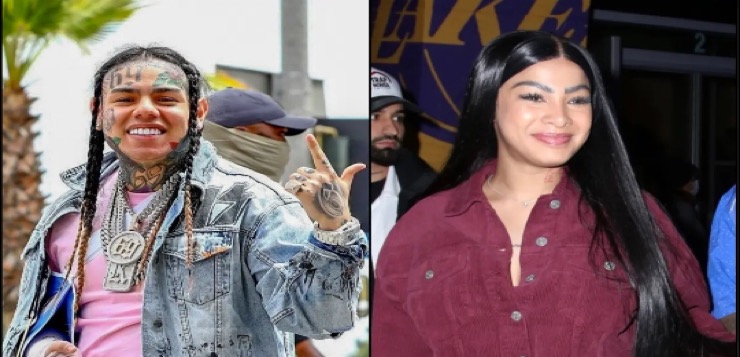 Tekashi 6ix9ine y Yailin ‘La Más Viral’ confirman su relación con un beso apasionado en su nuevo videoclip ‘Shaka Laka’