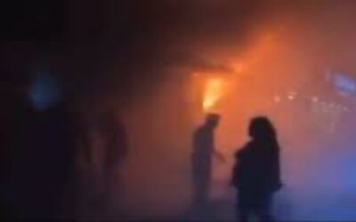 Mueren al menos 11 personas en un incendio provocado en un bar del norte de México