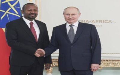 Arriban mandatarios africanos a cumbre en Rusia