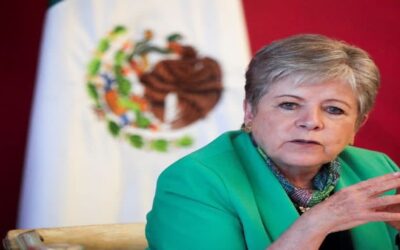 México agradece demanda de EEUU por boyas en Río Grande: canciller Bárcena