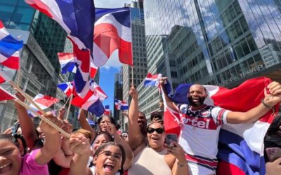 Dominicanos se toman la Sexta Avenida para celebrar su orgullo por todo lo alto