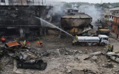 Las cifras de la explosión en San Cristóbal, República Dominicana: 11 muertes, 10 desaparecidos y 59 heridos