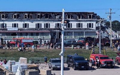 Block Island en estado de emergencia luego del incendio del Harborside Inn