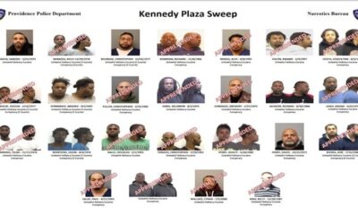 Policía Providence arresta 19 personas, busca a 6 más luego de operativo antidroga en la Plaza Kennedy.