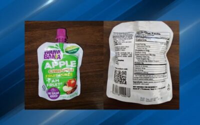 Alerta RIDOH: no deben de consumir estos productos WanaBana fruit pouches.