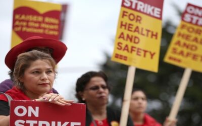 Más de 75,000 trabajadores de Kaiser Permanente alistan la mayor huelga del sector de salud