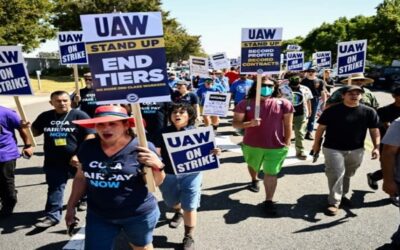 La huelga en el sector automotor de EEUU se extiende a una gran fábrica de Stellantis