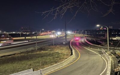 RIDOT abre 2 carriles en lado este para tráfico que viene del oeste en el Puente Washington.