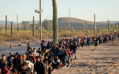 Gobernadora de Arizona envía a la Guardia Nacional a la frontera a lidiar con el flujo de inmigrantes