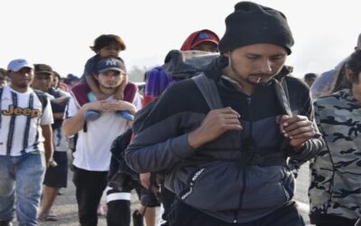 Unos 2.000 migrantes se reagrupan en el sur de México para volver a caminar hacia el norte