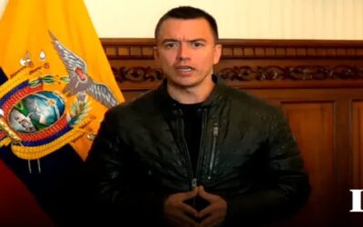 Daniel Noboa decreta conflicto comando interno y ordena la salida de militares en Ecuador