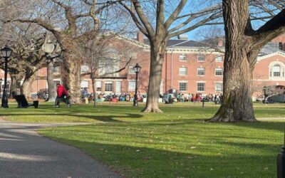 Estudiantes Universidad Brown inician huelga de hambre denuncian genocidio en Gaza y presentan demandas.