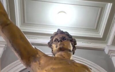 Empieza la restauración de la estatua Hombre Independiente