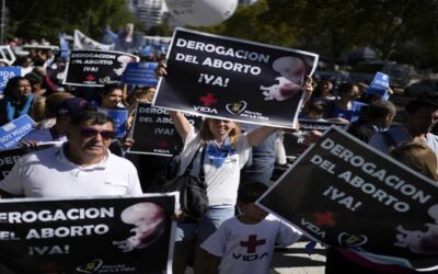 Cientos protestan en Argentina para exigir la derogación de la ley de aborto