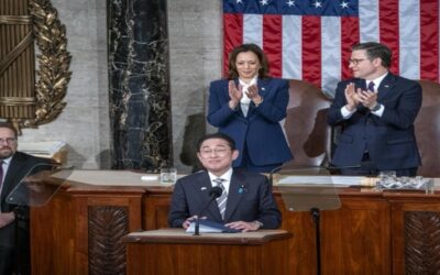 El primer ministro japonés, Fumio Kishida, insta al Congreso de EE.UU. a mantener su liderazgo global frente al aislacionismo
