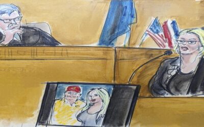 La actriz porno Stormy Daniels describe ante la corte su encuentro con Trump