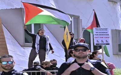 Bloqueo de manifestantes propalestinos en estacionamiento del MIT deja varias personas detenidas