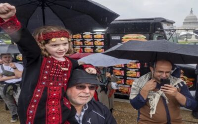 Cientos de manifestantes propalestinos conmemoran en Washington un presente y pasado dolorosos