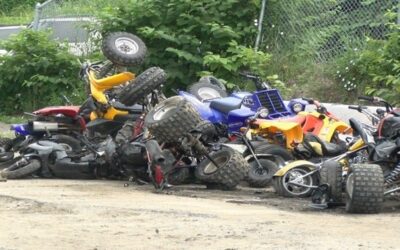 Autoridades en Providence: no use ATV’s y motocross en nuestras calles, pudieran terminar cómo chatarra.