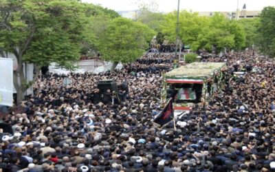 Dolientes inician días de funerales por el presidente de Irán y las víctimas de un accidente aéreo