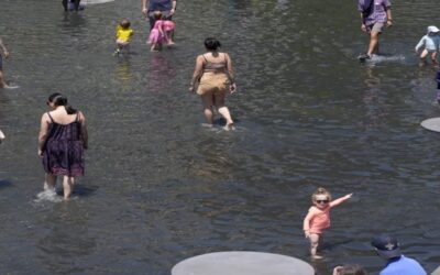 Clima caótico en EEUU, con altas temperaturas en el suroeste y nieve en las montañas Rocosas