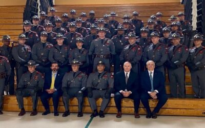 29 nuevos agentes se unen a la Policía Estatal de Rhode Island.