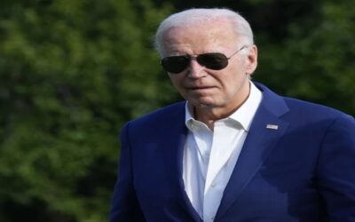 Biden dice a demócratas del Congreso que no dejará la contienda