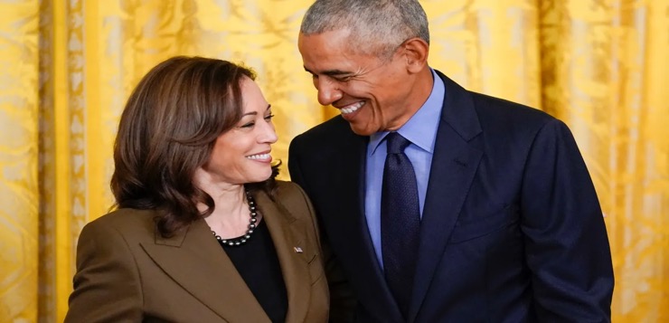 Los Obama respaldan a Kamala Harris para la Presidencia