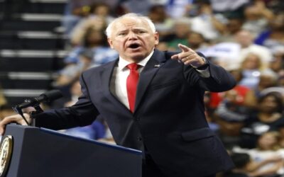 Tim Walz se apoya en un masivo sindicato para su primera gira de campaña en solitario