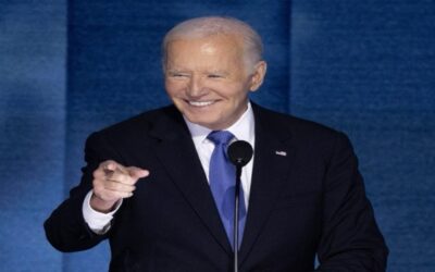 Biden empieza su discurso en la convención demócrata rechazando la violencia política