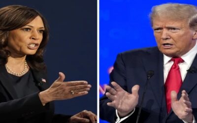 Campañas de Harris y Trump discuten sobre uso de micrófonos en el debate del 10 de septiembre