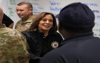 Harris y Biden visitan el sureste de EEUU para evaluar daños del huracán Helene