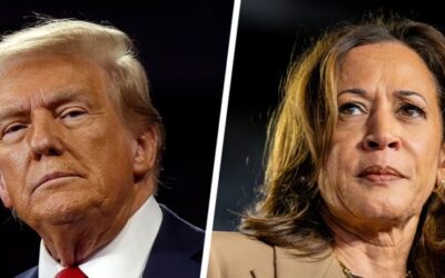 Trump y Harris están empatados con 48% en la última encuesta de NBC News
