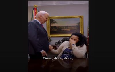Maestra de Pawtucket sorprendida por Presidente Biden que le anuncia que sus préstamos estudiantiles han sido perdonados.
