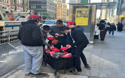 Trump congrega a miles de simpatizantes en el centro de Nueva York para su gran mitin