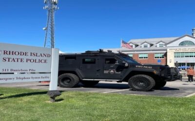 Policía Estatal Rhode Island anuncia construcción nuevo complejo seguridad pública.