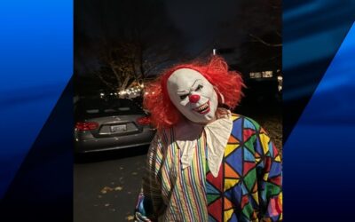 Policía Smithfield interviene luego de que hombres disfrazados de payasos supuestamente aterrorizaron a niños la noche de Halloween.