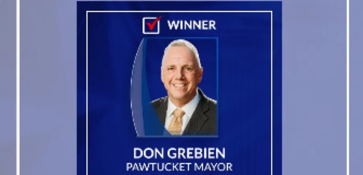 Grebien gana su octavo término como alcalde de Pawtucket