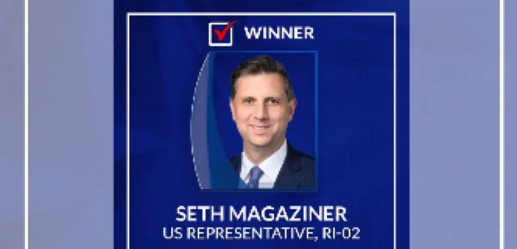 Seta Magaziner gana segundo término en la Cámara Representantes de los Estados Unidos