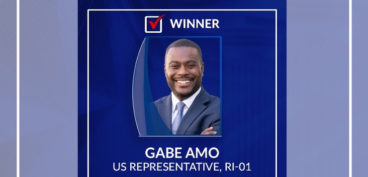 Gabe Amo gana su primer término completo a la Casa Representantes Estados Unidos