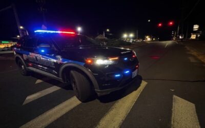 Accidente deja a motociclista en condición crítica.