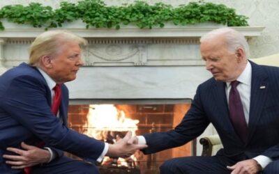 Trump regresa a Washington para hablar con Biden y comenzar la transición