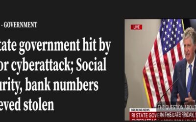 Alerta: Ataque cibernético sistema RIBridges expone nombres, seguros sociales, cuentas bancarias de residentes.