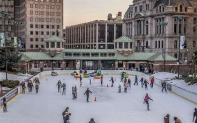 Abre la pista de patinaje en el centro de Providence.