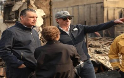 Gobernador de California se defiende y crítica a Trump por “politizar” mortales incendios